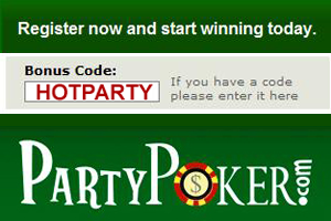 Party Poker Sign Up Bonus Code