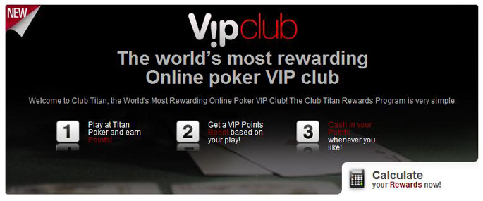 Titan Poker VIP Program
